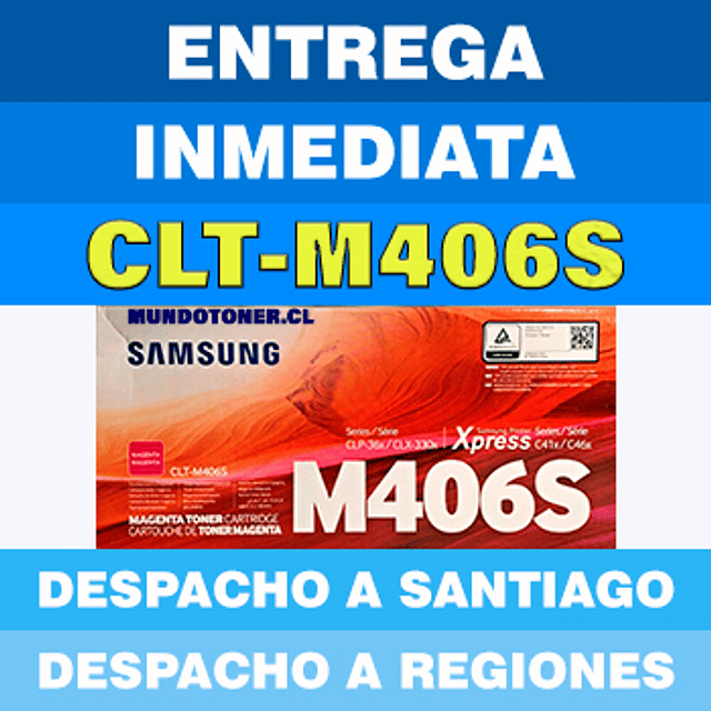 TONER SAMSUNG M406 MAGENTA ORIGINAL 1.000 PAGINAS