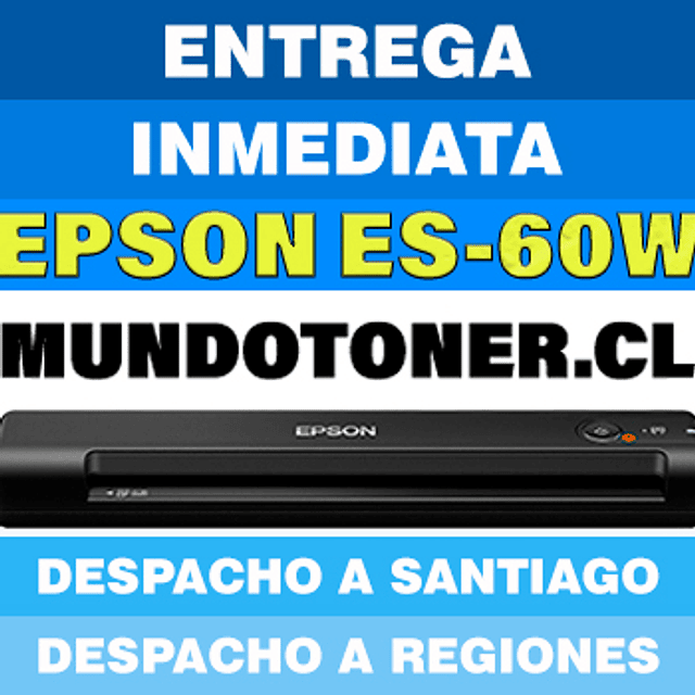 ESCANER EPSON ES-60W WIFI PORTATIL