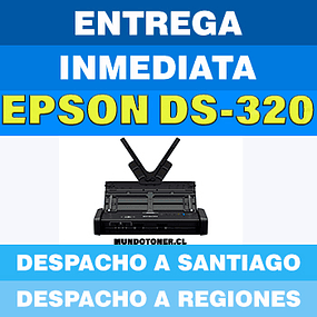 ESCANER EPSON DS-320 PORTATIL DUPLEX
