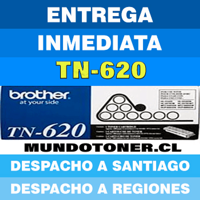 TONER BROTHER TN-620 NEGRO HL-5340D HL-5370DW DCP-8085DN  MFC-8480DN MFC-8890DW