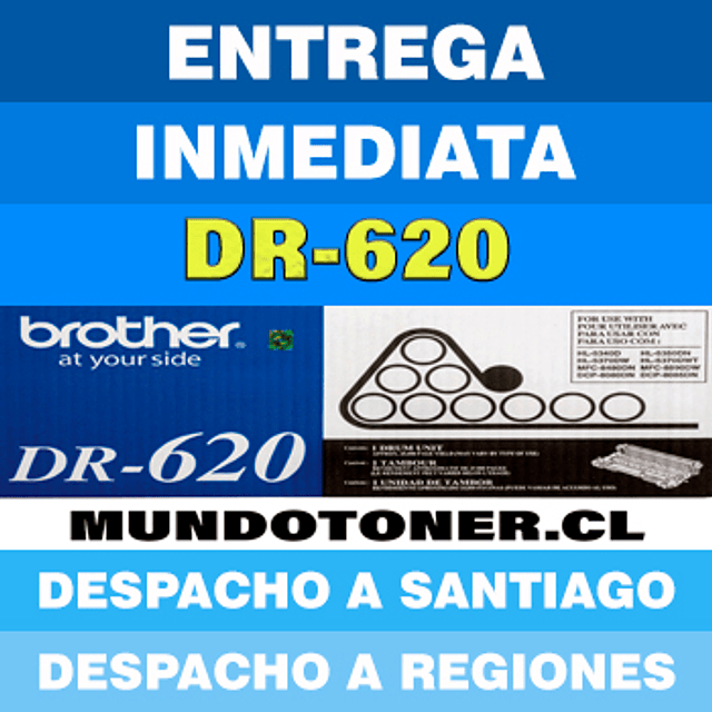 TAMBOR BROTHER DR-620 ORIGINAL DCP-8085DN MFC-8480DN MFC-8890DW
