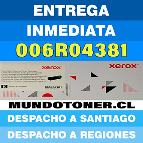TONER XEROX 006R04381 ORIGINAL 20.000 PAG. B315 / B310