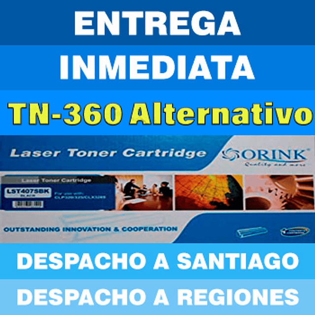 TONER ALTERNATIVO BROTHER TN-360 HL-2140 / HL2170W / MFC-7440N / DCP-7040