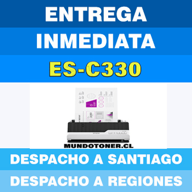 ESCANER EPSON DS-C330 COMPACTO DUPLEX 