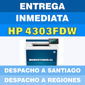 MULTIFUNCIONAL HP LASERCOLOR PRO 4303FDW DUPLEX/WIDI