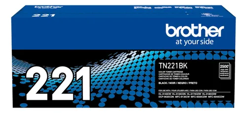 TN-221BK · Negro para Brother HL-3150CDN