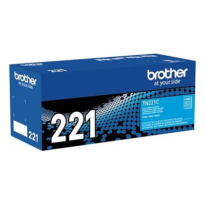 Toner Brother TN-221C Cyan Original | HL-3170 DCP-9020 MFC-9330