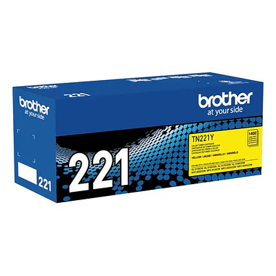 Toner Brother TN-221Y Yellow Original | HL-3170 DCP-9020 MFC-9330