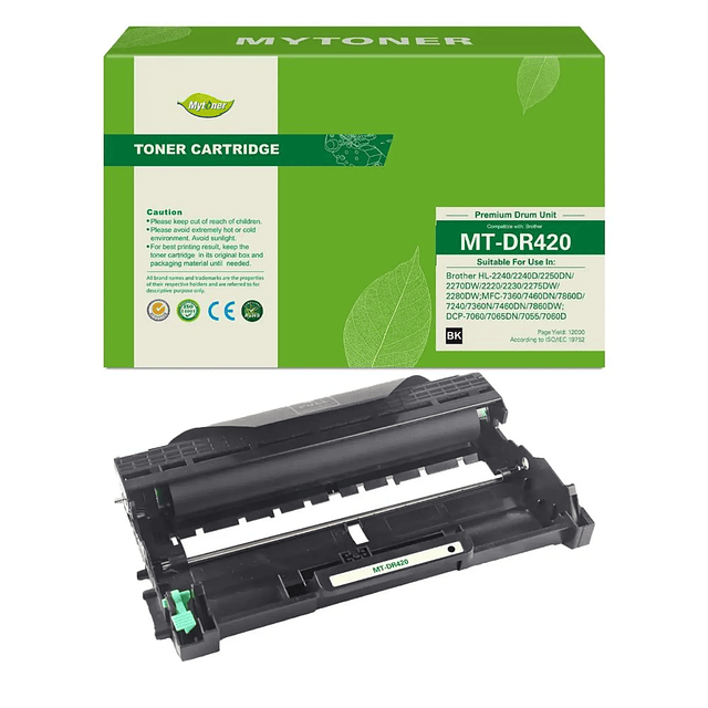 Tambor Alternativo Brother DR-420 12.000 PAGINAS MFC7360N / MFC7460DN / MFC7860DW / DCP7060D / DCP7065DN / HL-2220 / HL-2230 / HL-2240 / 2270DW / 2280DW