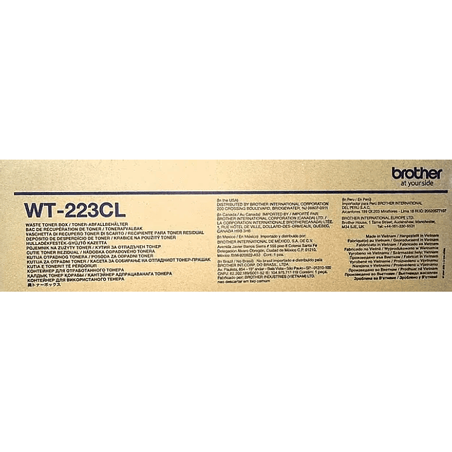 Colector de Residuos Brother WT-223CL HL-L3270CDW/DCP-L3551CDW/MFC-L3750CDW