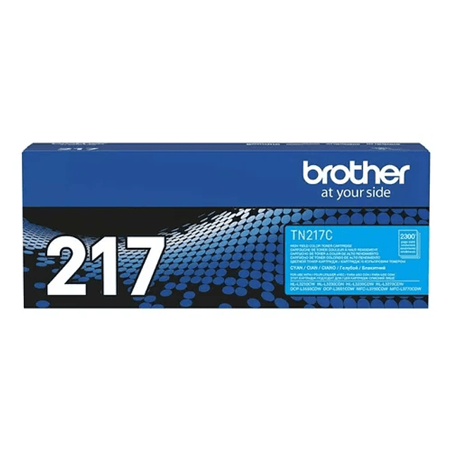 Toner brother TN-217C Cyan HL-3270/DCP-L3551/MFC-L3750CDW