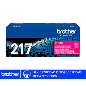 Toner Brother TN-217M Magenta Original | HL-L3270CDW DCP-L3551CDW MFC-L3750CDW