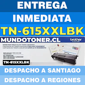 Tóner Brother TN-615XXLBK Negro Original 7.500 Páginas | MFC-L8970CDW HL-L8570CDW