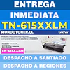 Tóner Brother TN-615XXLM Magenta Original 6.500 Páginas MFC-L8970CDW HL-L8570CDW