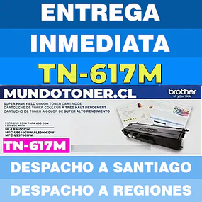 Tóner Brother TN-617M Magenta Original 10.000 Páginas | MFC-L8970CDW HL-L8570CDW