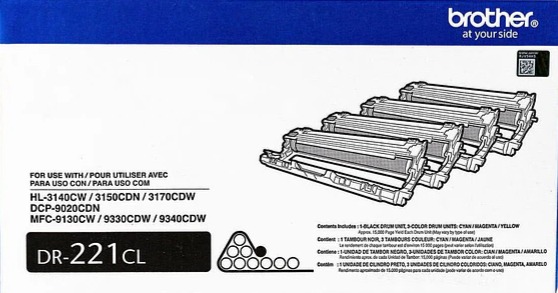 Tambor DR-221CL para Brother HL-3150CDN