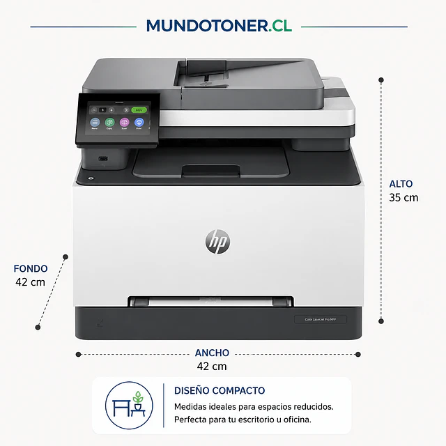 Impresora HP Color LaserJet Pro MFP 3303FDW