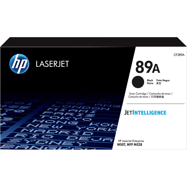 Toner negro HP 89A (CF289A) Negro Original