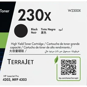 Toner HP W2300X 230X Negro 7.500 Pág. ORIGINAL  4203DW 4303fdw 