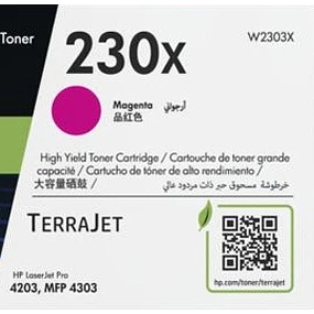 Toner HP 2303X 230X Magenta 5.500 pag. Original 4203DF 4303FDW