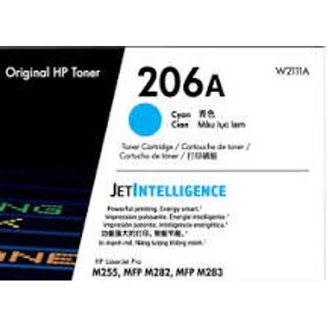TONER HP W2111A 206A CYAN ORIGINAL M283FDW