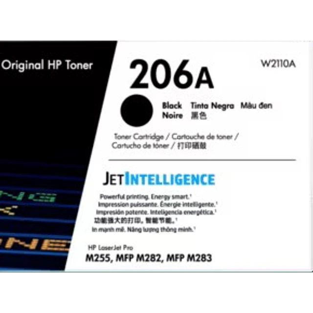 TONER HP W2110A 206A NEGRO ORIGINAL M283FDW