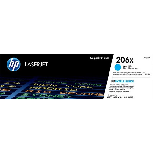 TONER HP W2111X 206X CYAN ORIGINAL M283FDW