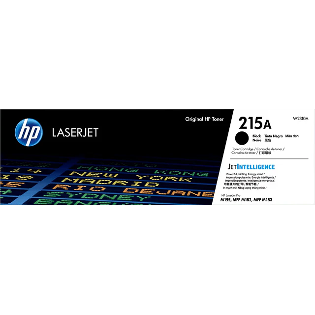 Toner HP W2310A 215A Negro original 1050 Pag. M155 / M182 / M183