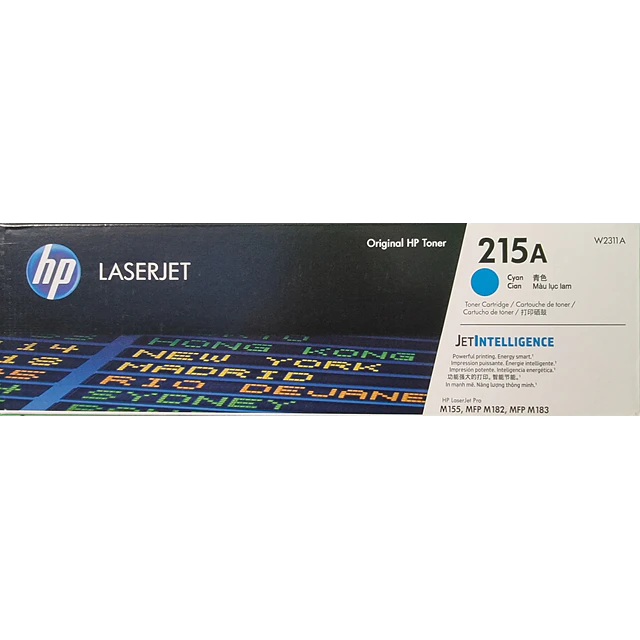 Toner HP W2311A 215A Cyan original 850 Pag. M155 / M182 / M183