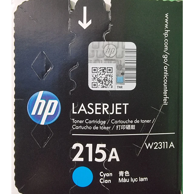 Toner HP W2311A 215A Cyan original 850 Pag. M155 / M182 / M183