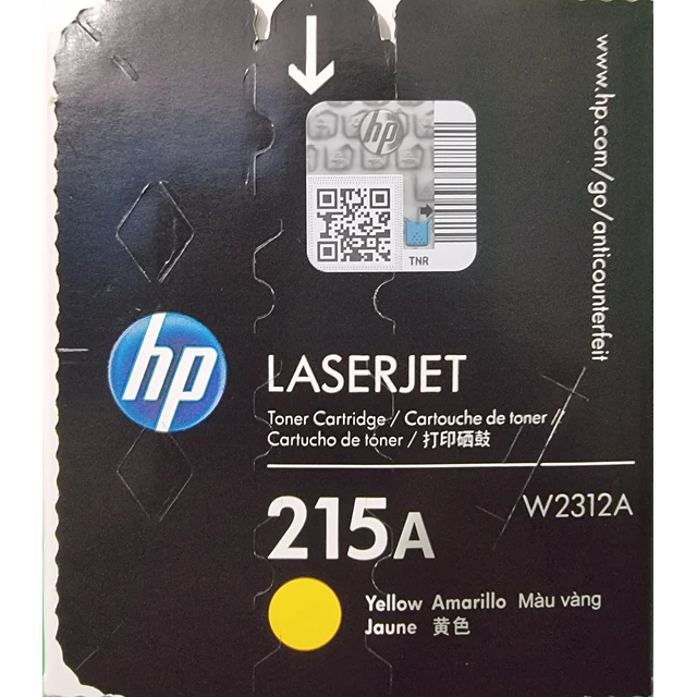Toner HP W2312A 215A Yellow original 850 Pag. M155 / M182 / M183