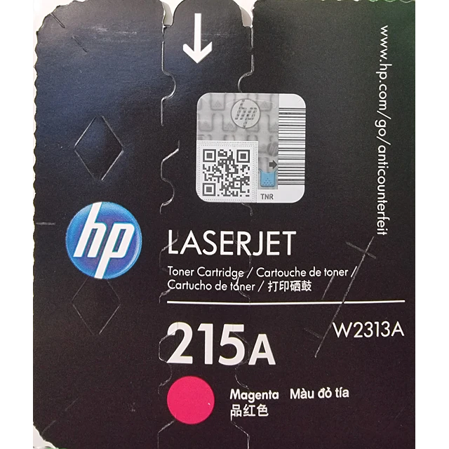 Toner HP W2313A 215A Magenta original 850 Pag. M155 / M182 / M183