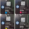 Pack Full 4 Toner 215A W2310A/W2311A/W2312A/W2313A original M155 / M182 / M183