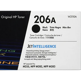 TONER HP W2110A 206A NEGRO ORIGINAL M283FDW