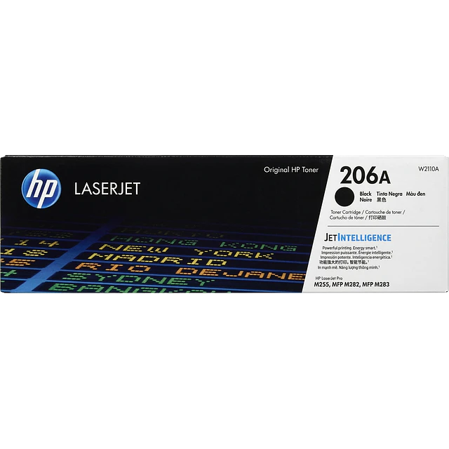 TONER HP W2110A 206A NEGRO ORIGINAL M283FDW