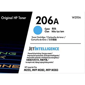 TONER HP W2111A 206A CYAN ORIGINAL M283FDW