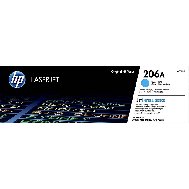 TONER HP W2111A 206A CYAN ORIGINAL M283FDW