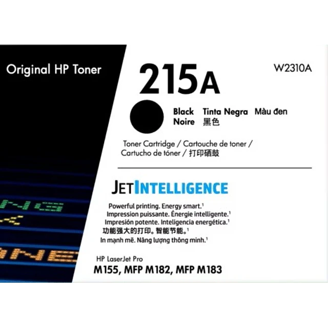 Pack Full 4 Toner 215A W2310A/W2311A/W2312A/W2313A original M155 / M182 / M183