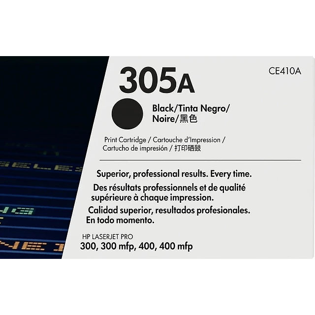 Toner HP CE410A 305A Negro original 2090 Pag. PRO 300 HP PRO 400
