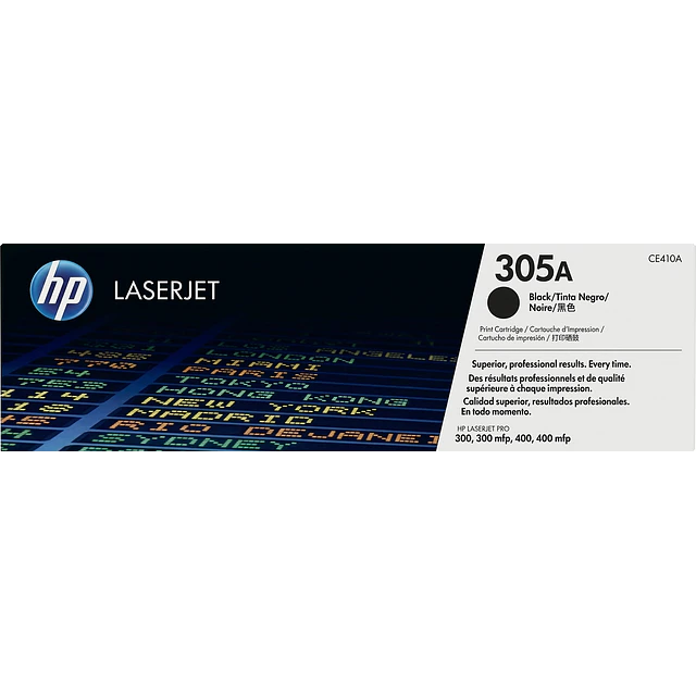 Toner HP CE410A 305A Negro original 2090 Pag. PRO 300 HP PRO 400