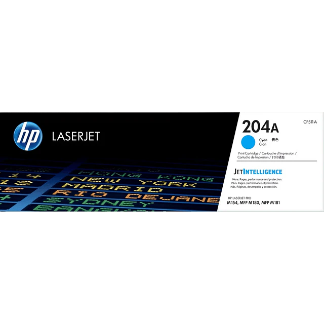Pack HP 204A Originales Negro Cyan Magenta Yellow