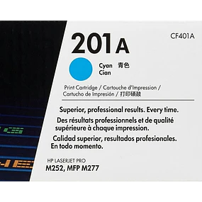 Toner HP CF401A 201A Cyan original 1330 pag. M252 - MFP M277