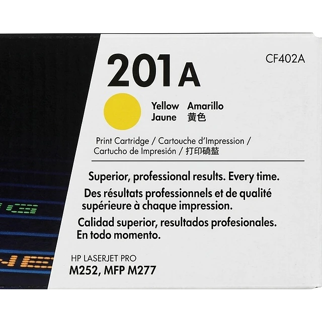 Toner HP CF402A 201A Yellow original 1330 pag. M252 - MFP M277
