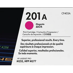 Toner HP CF403A 201A Magenta original 1330 pag. M252 - MFP M277