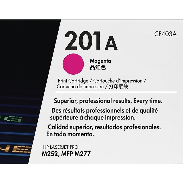 Toner HP CF403A 201A Magenta original 1330 pag. M252 - MFP M277