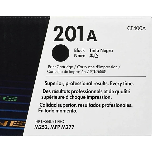 Pack 4 Toner HP 201A Negro Cyan Yellow Magenta original 1420 pag. M252 - MFP M277