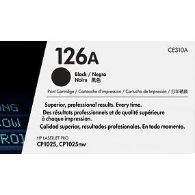 Toner HP CE310A 126A Negro Original 1200 pag. CP1025