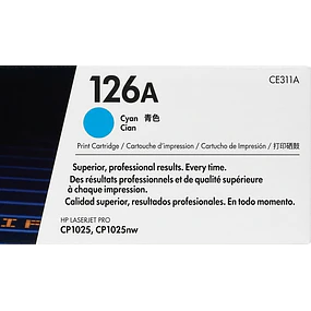 Toner HP CE311A 126A Cyan Original 1000 pag. CP1025