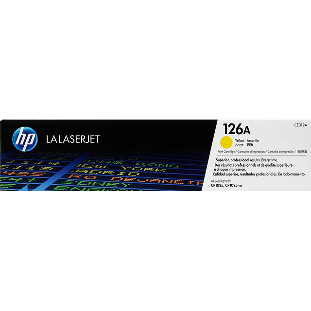 Toner HP CE312A 126A Yellow Original 1000 pag. CP1025