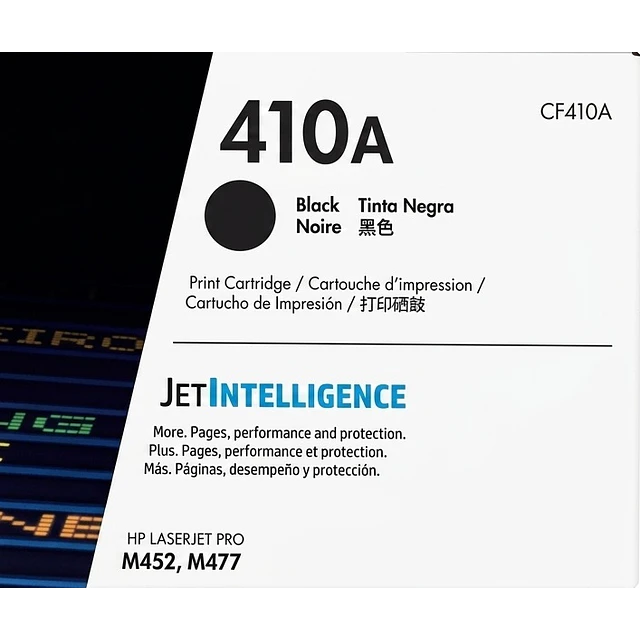 Toner HP CF410A 410A Negro Original 2300 Pag. M452 M477